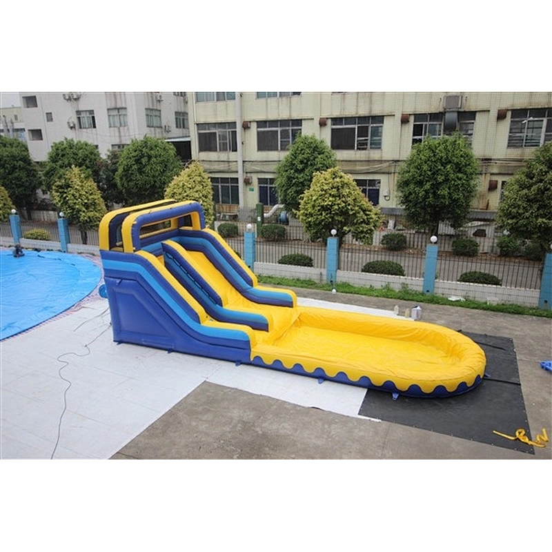 popular design professional supplier inflatable jumping slide-11x4x4M