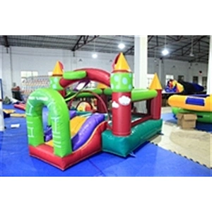 dragon castle bouncer with slide inflatable castle-3.5x3.5x2.45m