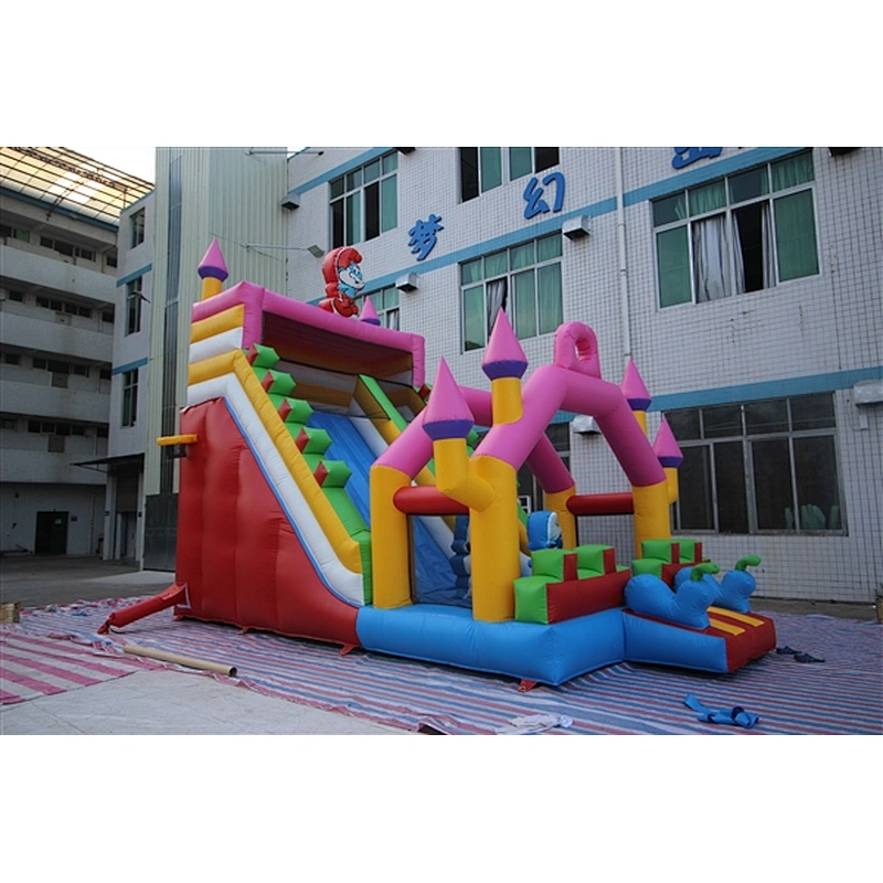 inflatable castle inflatable bouncer slide Inflatable Slide-8x4x7M