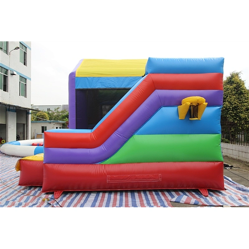 bouncer with slide jumping castle&basic castle&Inflatable Combo-5x4x4M