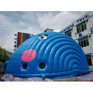 giant inflatable whale inflatable tent large inflatable igloo tent for event-30x16x6.7m