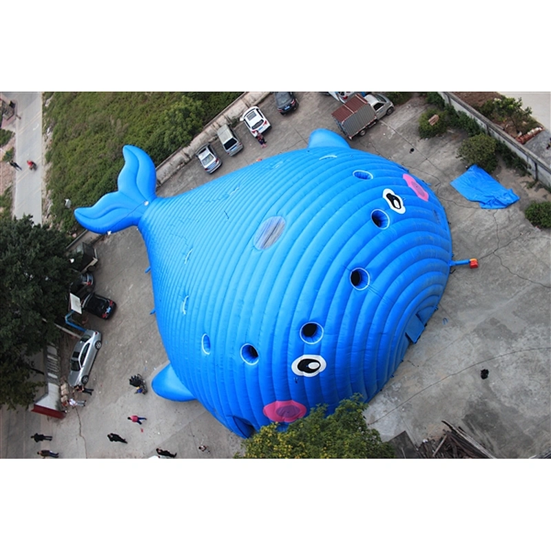 giant inflatable whale inflatable tent large inflatable igloo tent for event-35x20x13m