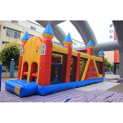 obstacle course inflatable inflatable obstacle inflatable obstacle course-9.5x3x4M