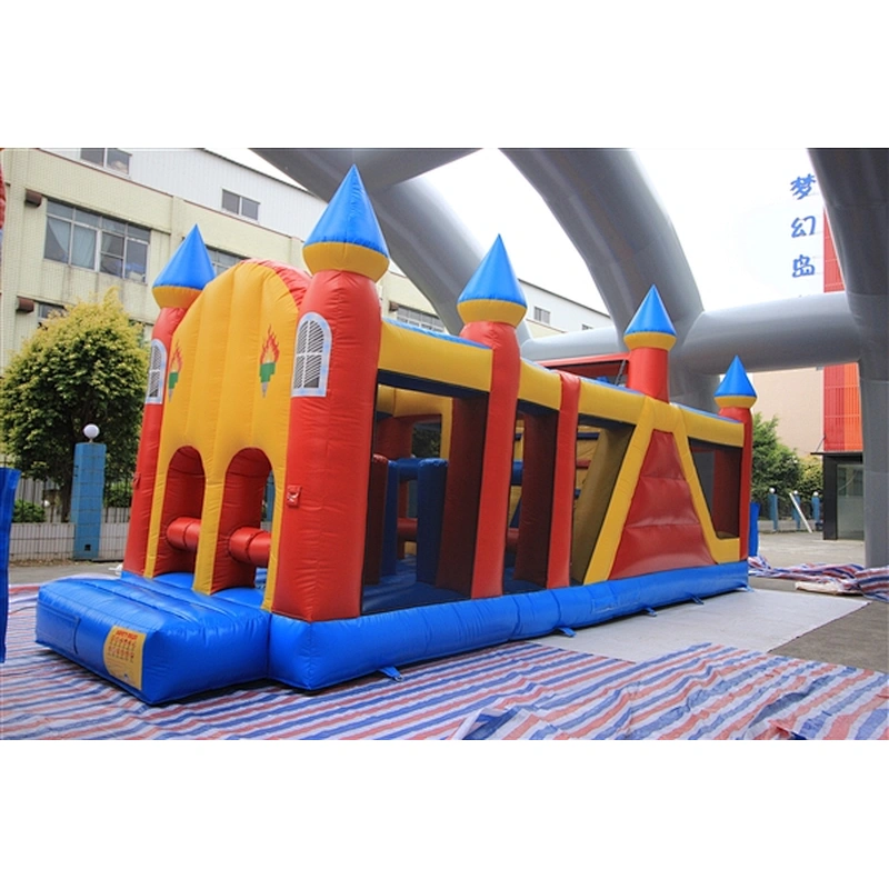 obstacle course inflatable inflatable obstacle inflatable obstacle course-9.5x3x4M