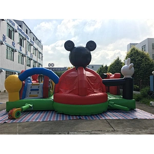 disney mickey and minnie mickey park jumping castle jumping bouncer amusement park fun city Inflatable Bouncer-7x7M