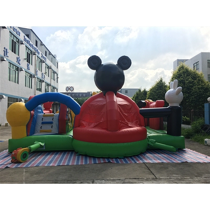 disney mickey and minnie mickey park jumping castle jumping bouncer amusement park fun city Inflatable Bouncer-7x7M