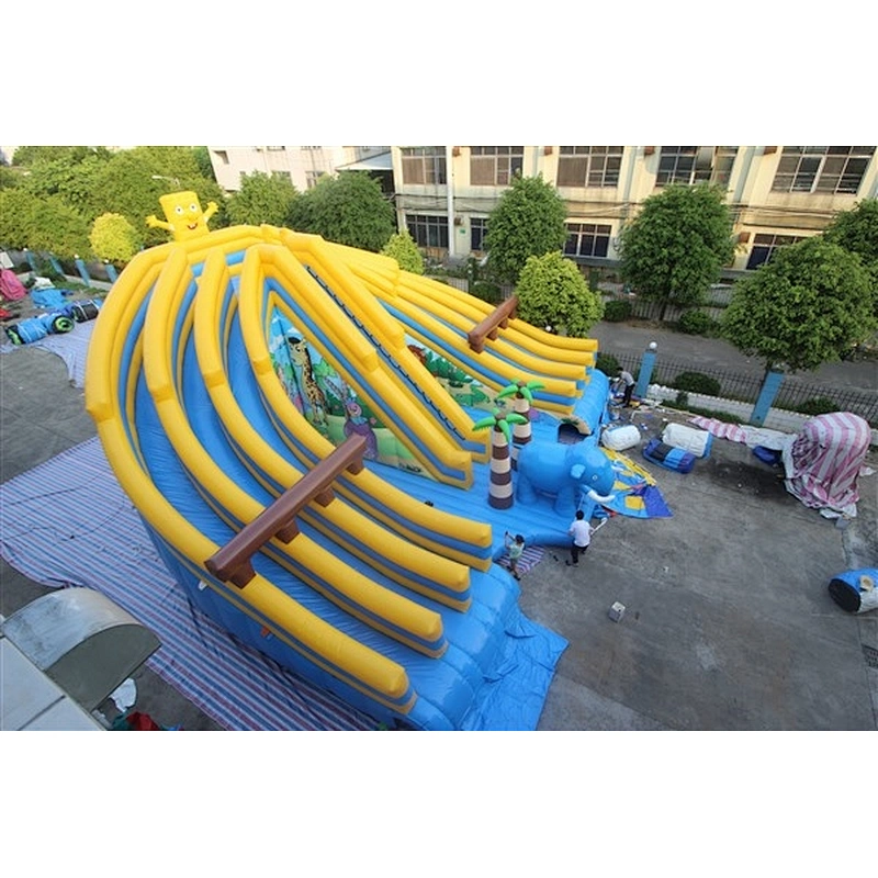 giant inflatable water slide-30x25x8M
