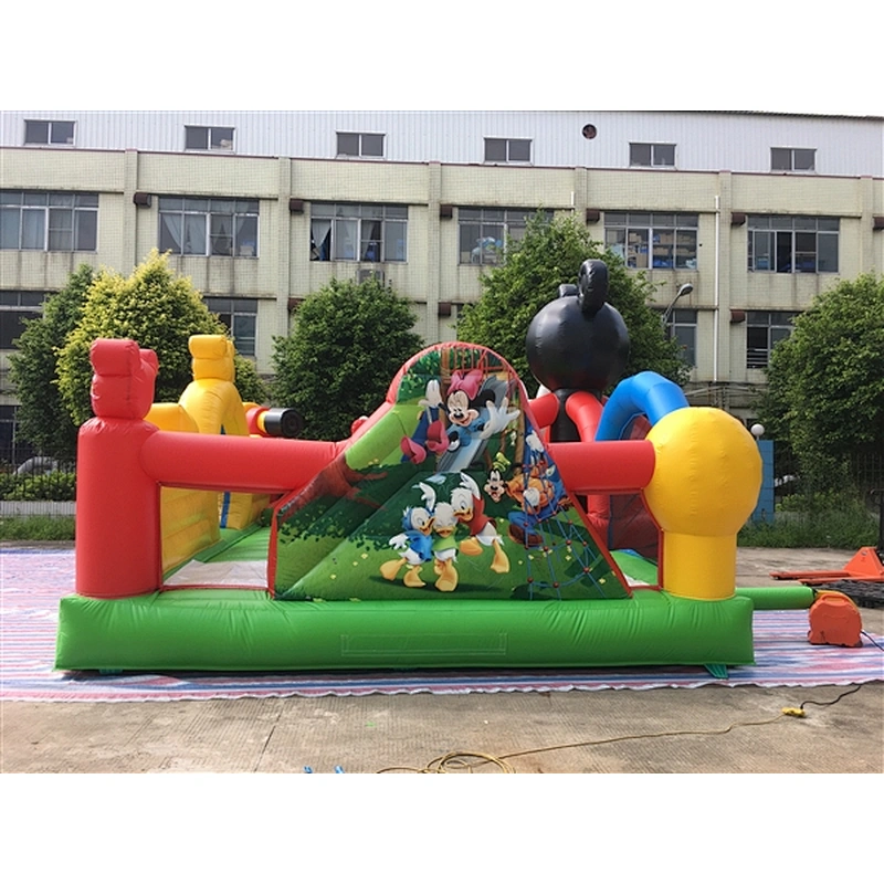 disney mickey and minnie mickey park jumping castle jumping bouncer amusement park fun city Inflatable Bouncer-7x7M