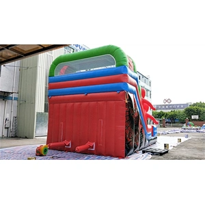 spider man inflatable bouncer slide Inflatable Slide-7x5x5M