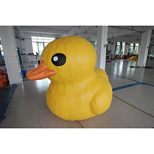 Popular Customized Inflatable Water Toys Inflatable Fooating Toys Giant Yellow Rubber Duck Hot Sale-1.5m