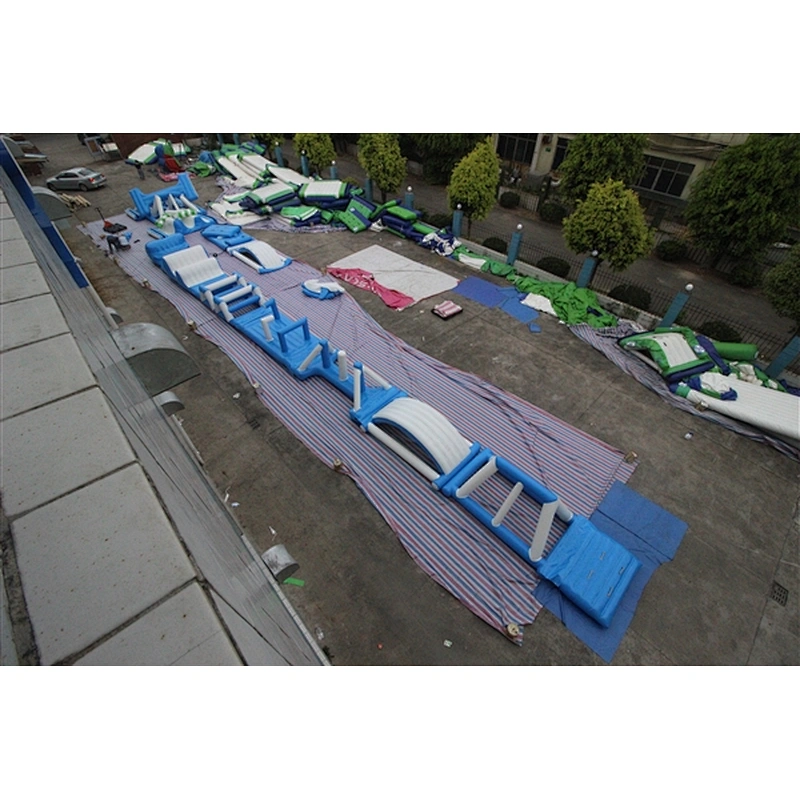 inflatable water obstacle-30x2m