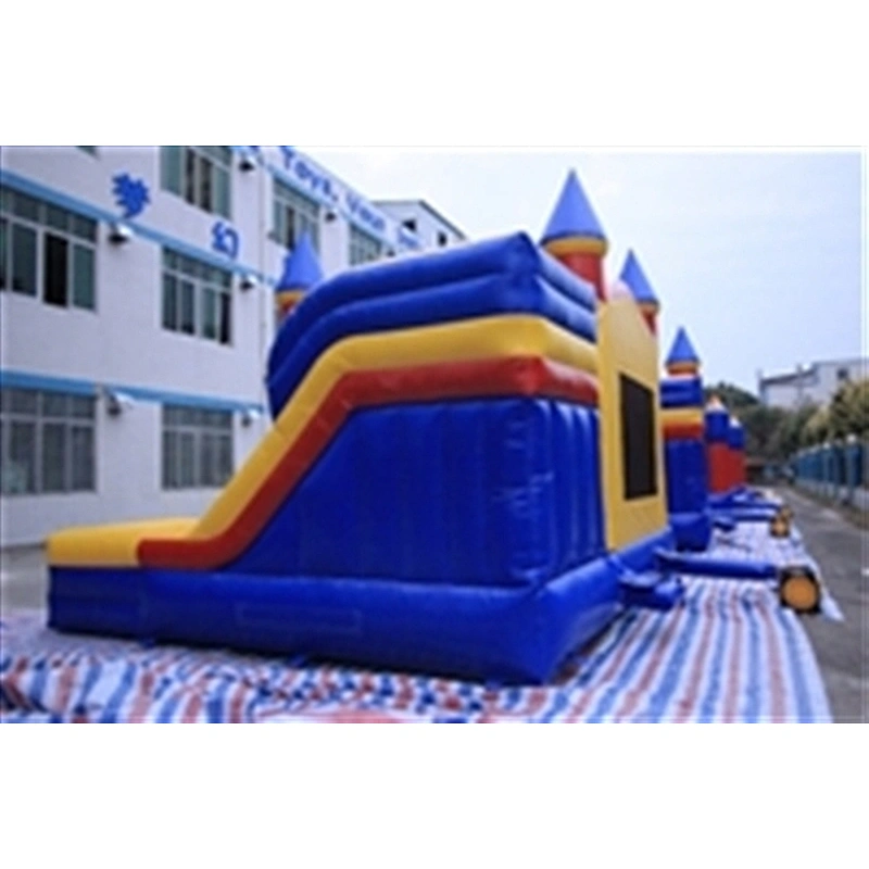 bouncer with slide jumping castle&basic castle&Inflatable Combo inflatable castle-5x4.8x4.5M