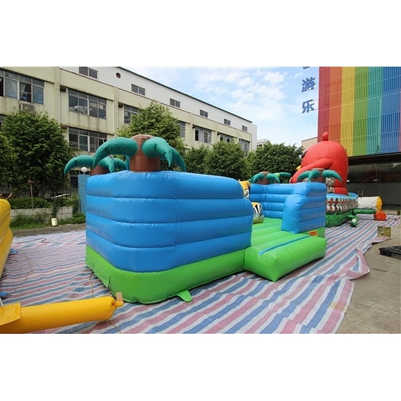 hawaii bouncer coconut tree tropical style inflatable jumping castle& Inflatable Bouncer-6x3x2m