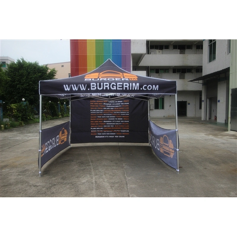 customized burger tent for advertisement-3x3m