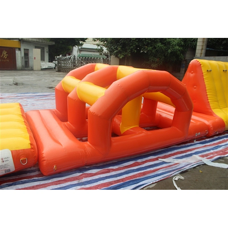 inflatable water obstacle