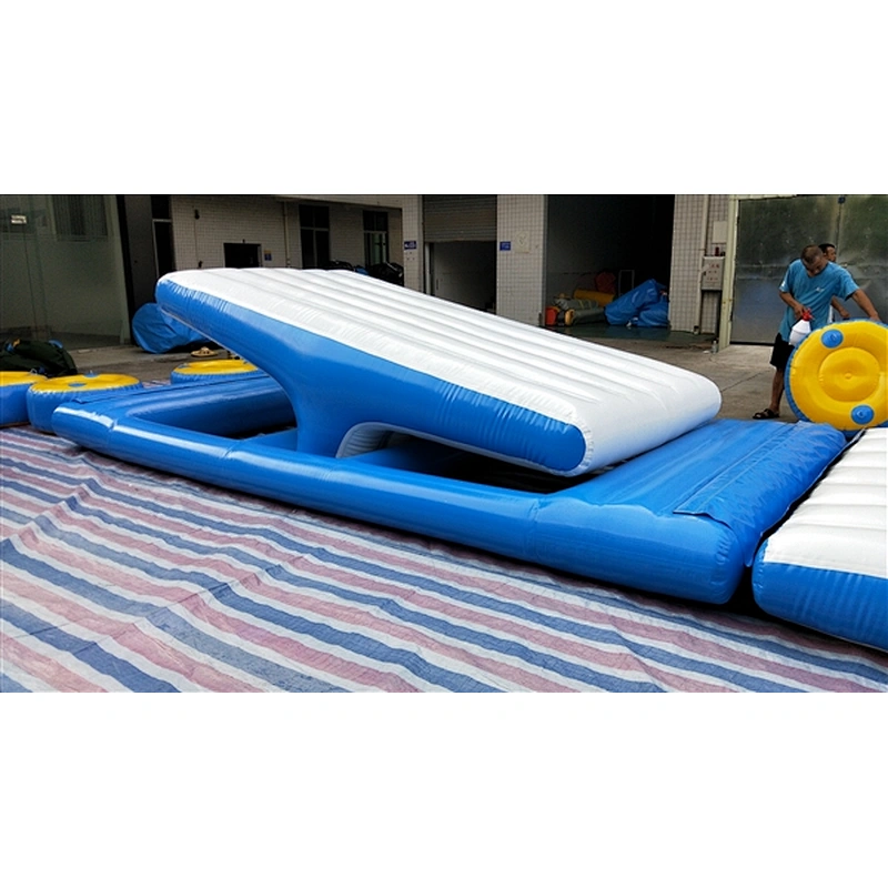 inflatable water obstacle