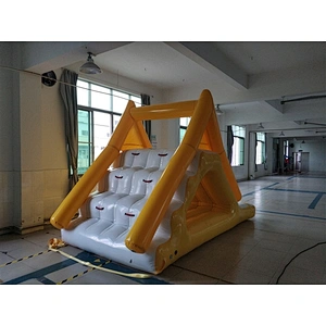 Triangle slide products Inflatable water park equipment ,inflatable water play equipment for water park-4x2x2.3m