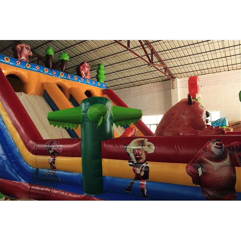 Briar Bear fun city inflatable amusement park-10x7x6M