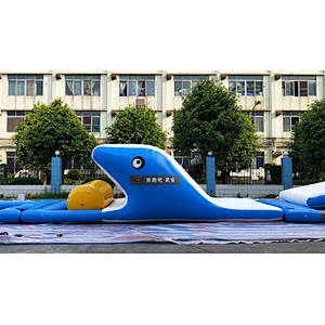 inflatable water obstacle