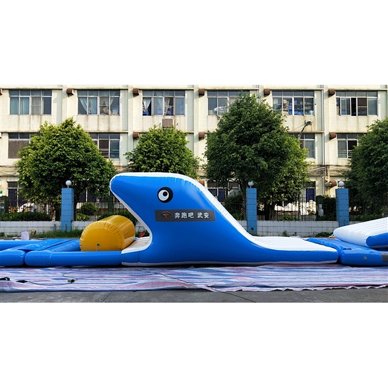 inflatable water obstacle