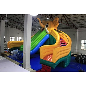 elephant slide Inflatable Slide-6x9x6M
