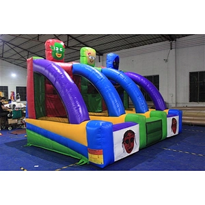 Lovely and Popular NEVERLAND TOYS Indoor Inflatable Shooting Football Game Bouncer High Quality Hot Sale-4.5x3x3M-4.5x3x3M