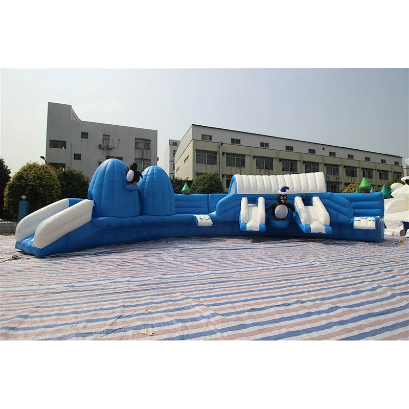 Water Slide For Adult Large Swimming Pool Water Park Pop For Sale-21.5x21.5m