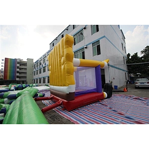 sitting Spongebob jumping castle jumping bouncer  Inflatable Bouncer-4x3M(main body3x3M)