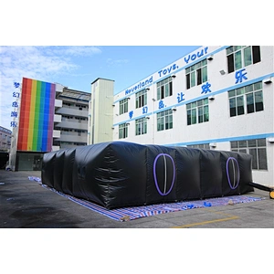 Halloween Outdoor Haunted Corn Laser Tag Inflatable Maze For Sale-9X9M