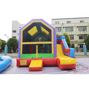 bouncer with slide jumping castle&basic castle&Inflatable Combo-5x4x4M