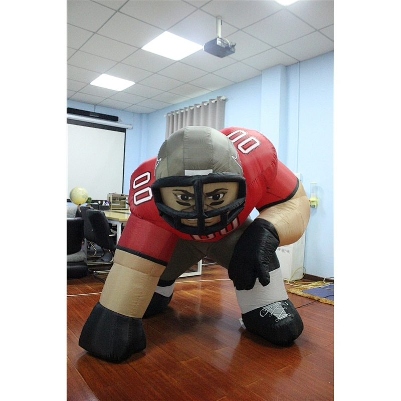 inflatable half-squatting Rugby player-1.5M