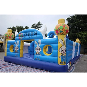 fun city inflatable amusement park advertisement customized