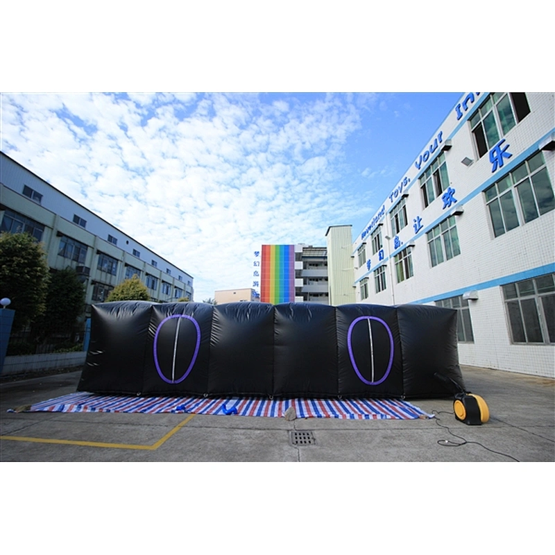 Halloween Outdoor Haunted Corn Laser Tag Inflatable Maze For Sale-9X9M