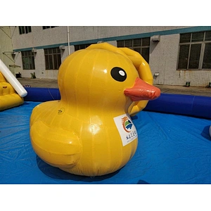 Airtight Giant Inflatable Promotion Duck Fake Duck Inflatable Rubber Duck for Advertisement-2m