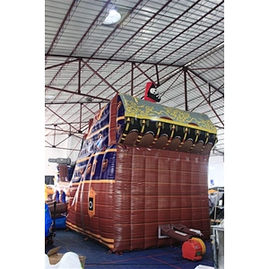 pirate boat pirate theme fun city inflatable amusement park-10.5x5.5x6M