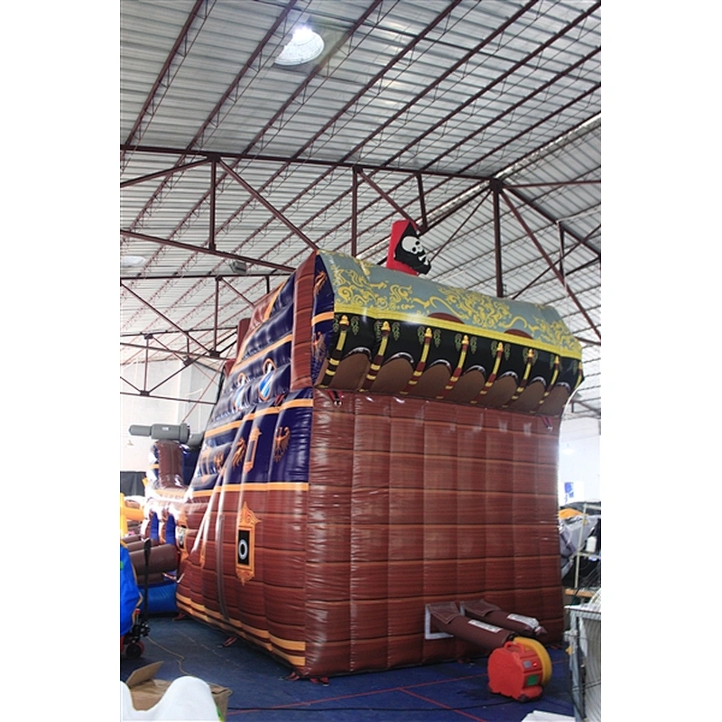 pirate boat pirate theme fun city inflatable amusement park-10.5x5.5x6M