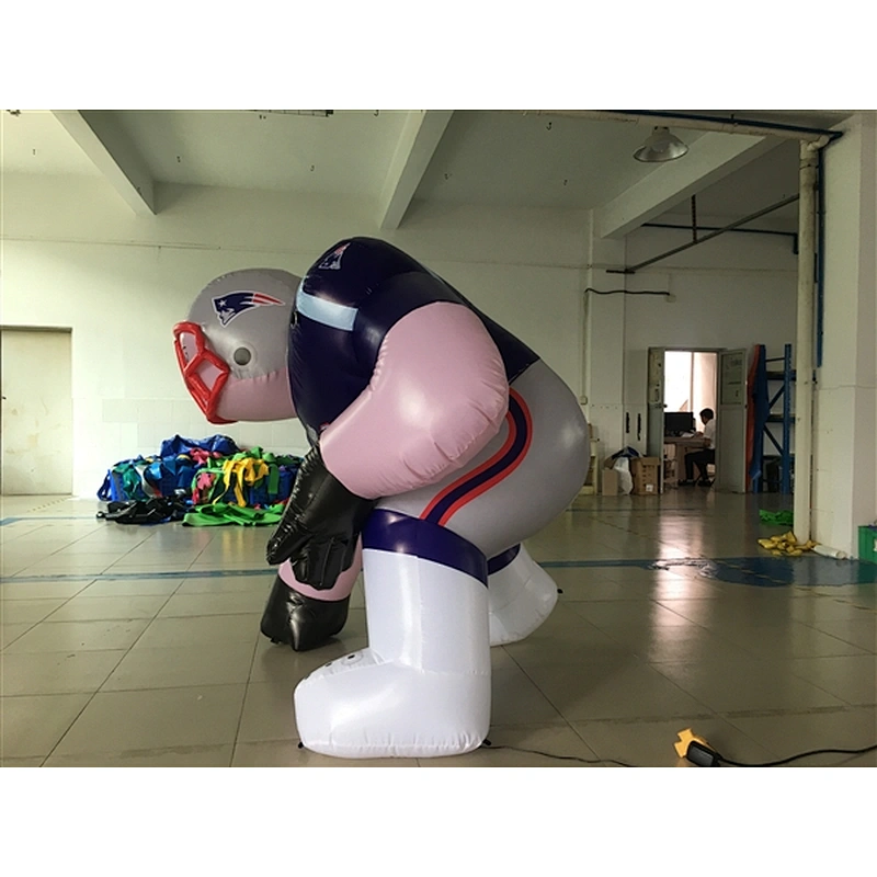 inflatable half-squatting Rugby player-1.5m