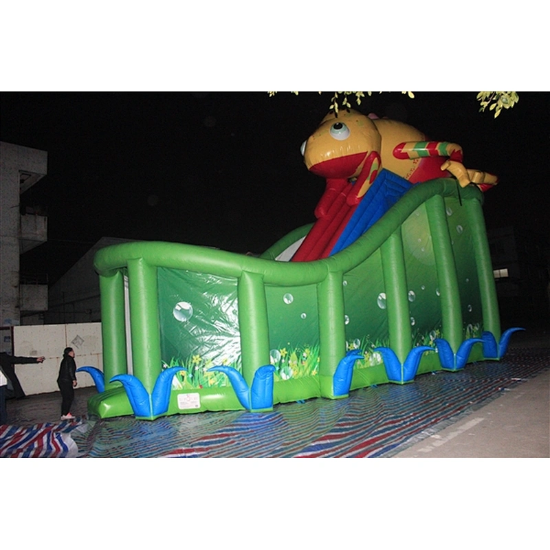 ugly frog Inflatable Slide-12.2x5.6x8.5M