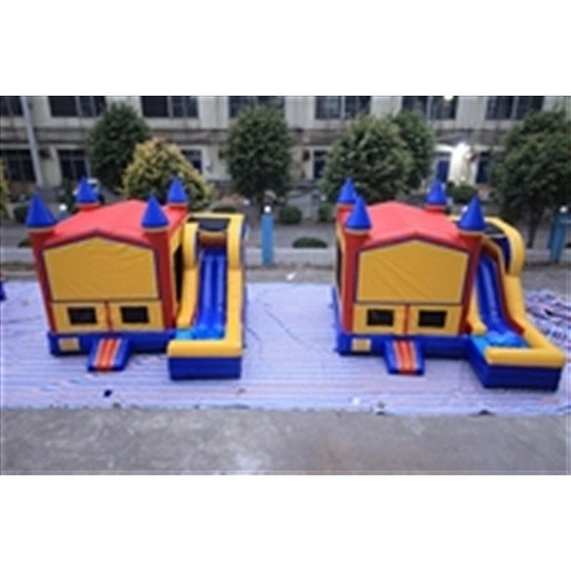 bouncer with slide jumping castle&basic castle&Inflatable Combo inflatable castle-5x4.8x4.5M