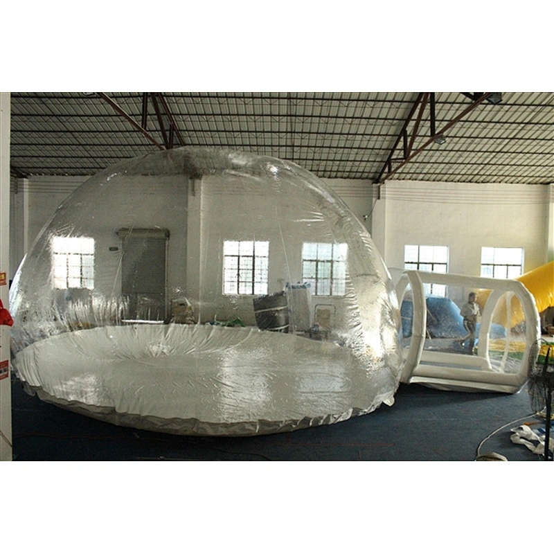 Clear Lawn Transparent Inflatable Bubble Camping Tent-7m