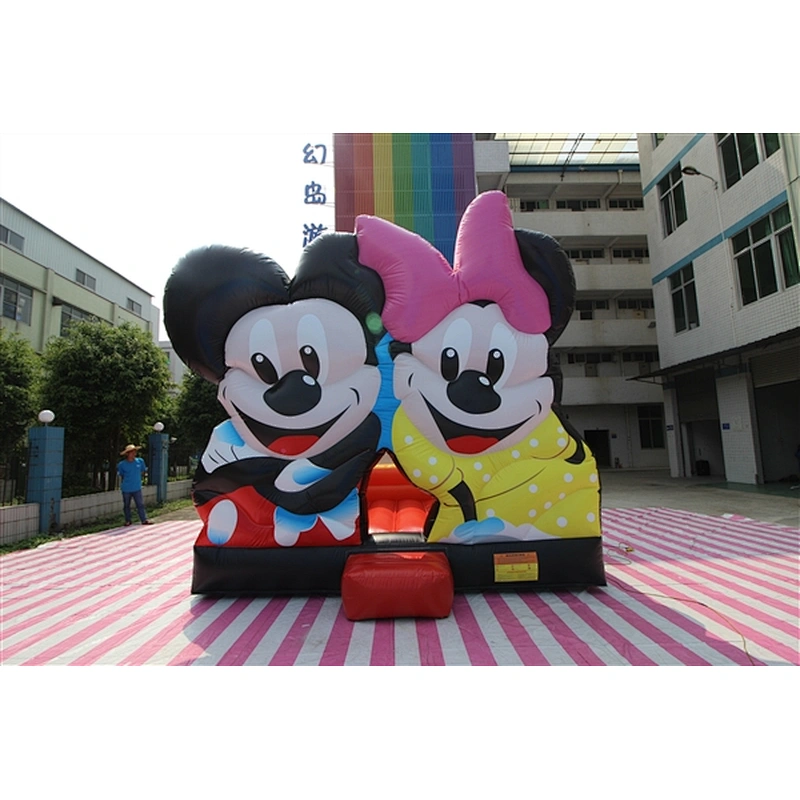 disney mickey and minnie jumping castle jumping bouncer  Inflatable Bouncer-4.1x4.1x3.6M