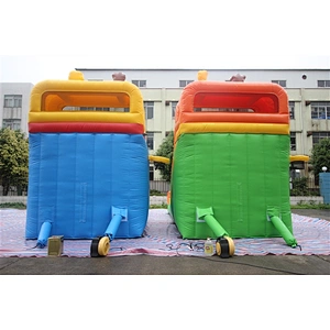 colorful slide basic slide Inflatable Slide-5x3x5.3M