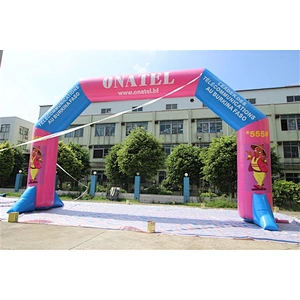Durable Inflatable arch for events, inflatable advertising arch for outdoor activities-12x7m