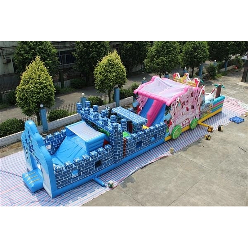 horses pony obstacle course inflatable inflatable obstacle inflatable obstacle course-20x4x4.5M