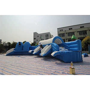 Water Slide For Adult Large Swimming Pool Water Park Pop For Sale-21.5x21.5m
