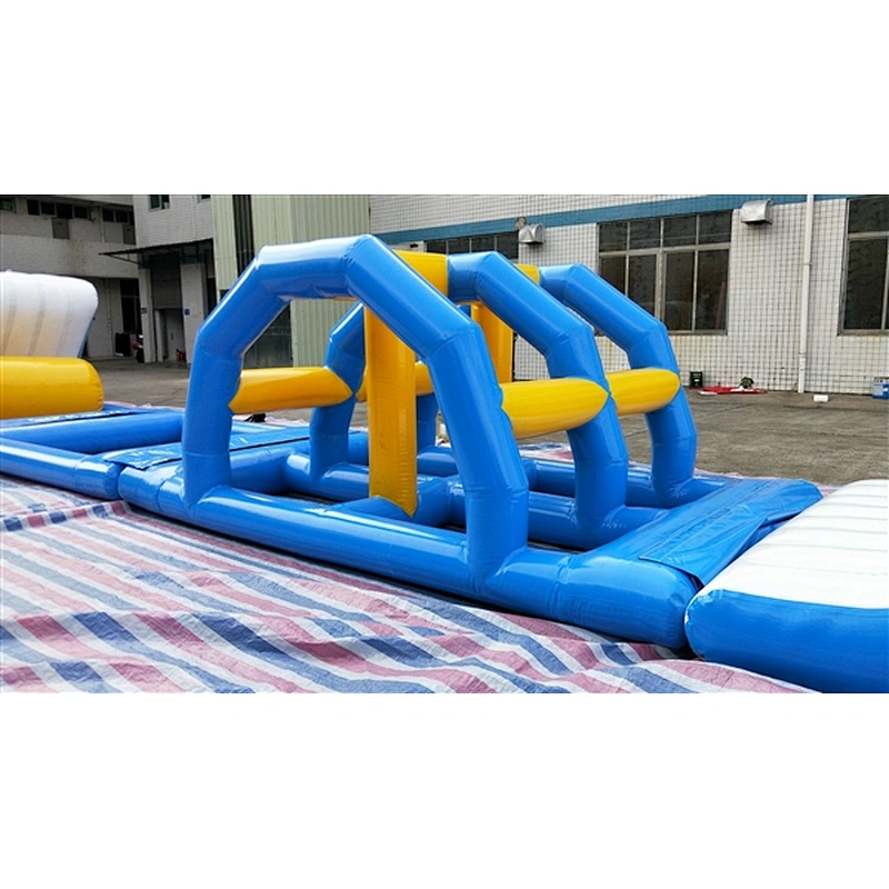 inflatable water obstacle