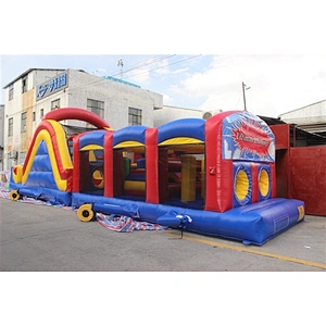 outdoor obstacle course equipment which is belonging to inflatable obstacle course for sale-40M