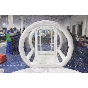 Clear Lawn Transparent Inflatable Bubble Camping Tent-4x4+2m