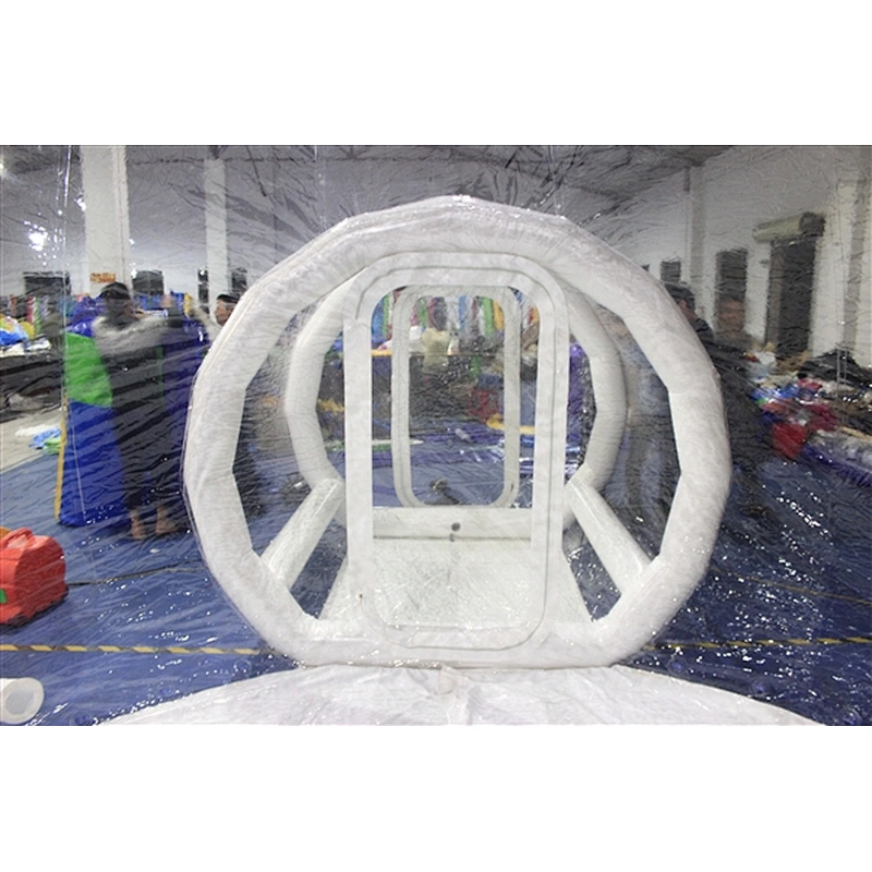 Clear Lawn Transparent Inflatable Bubble Camping Tent-4x4+2m