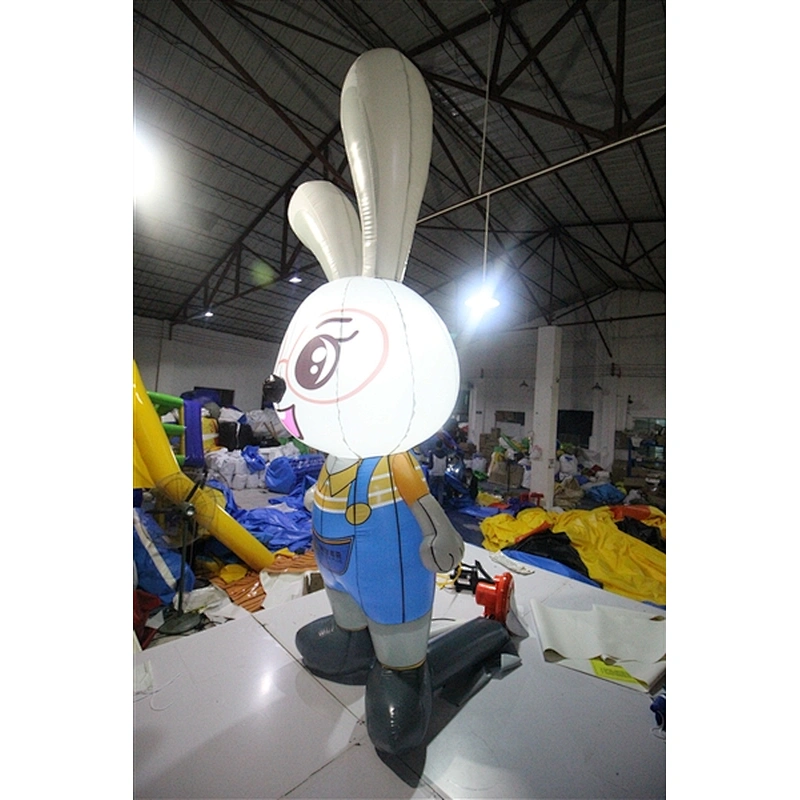 inflatable rabbit with LED light-3m